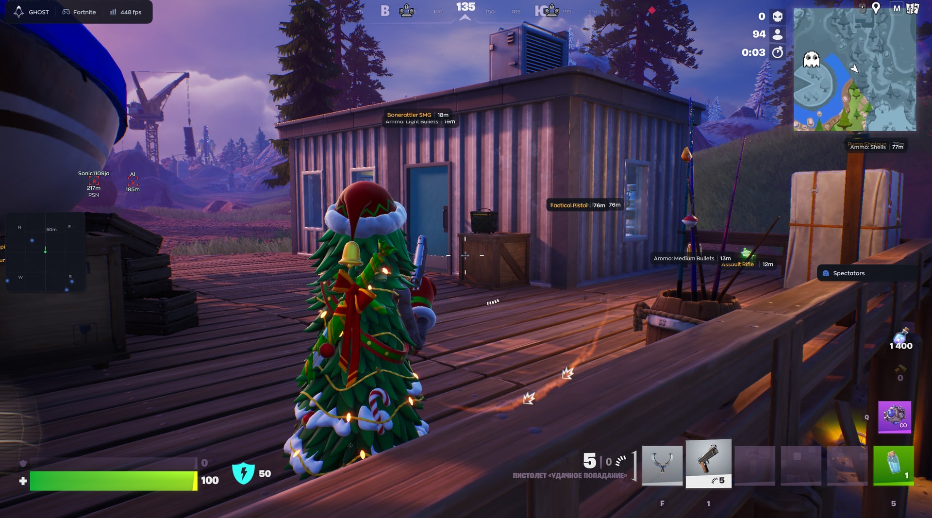 Ghost Fortnite ESP — ESP graczy, radar i łupy