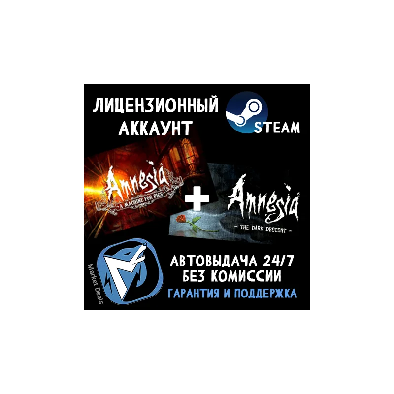 Amnesia: The Dark Descent+A Machine for