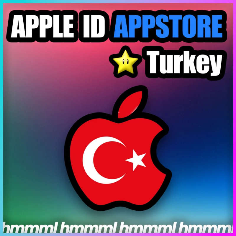 APPLE ID TURKEY PERSONAL ACCOUNT AUTO FAST