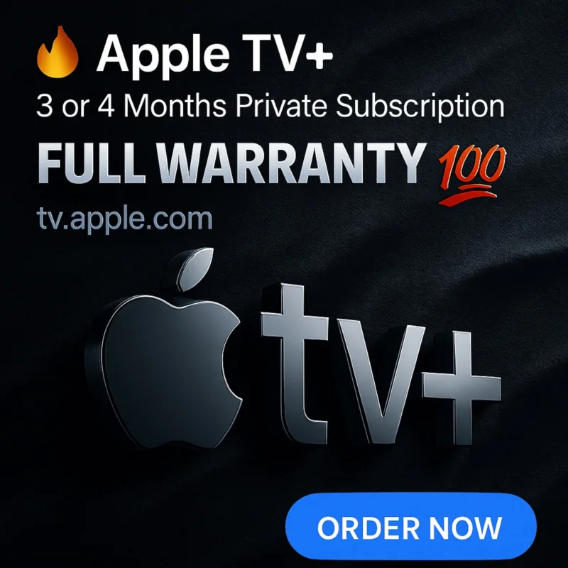 APPLE TV PLUS 1/3MONTHS PRIVATEACCOUNT