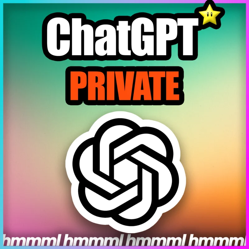 Chat GPT OpenAI Private account AUTO