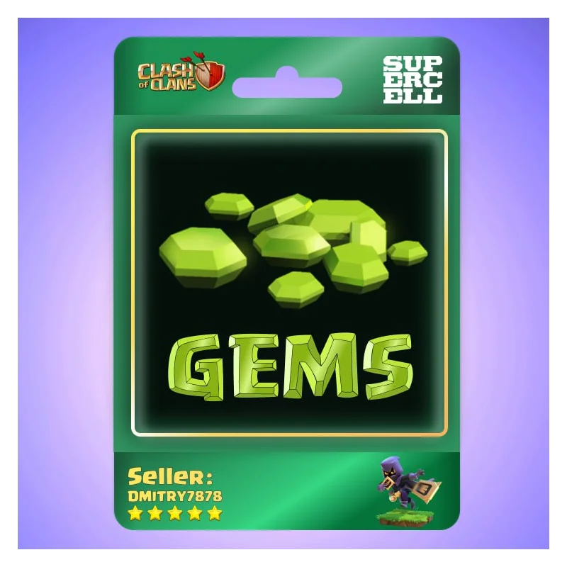 Clash of Clans GEMS Best price!