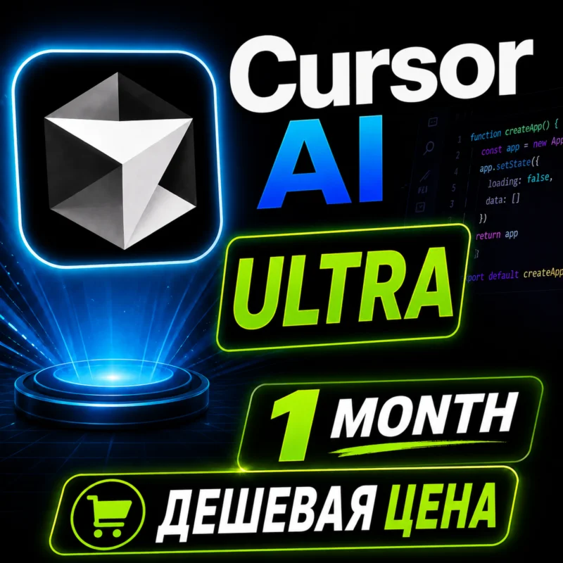 Cursor AI -Ultra 1 Month personal account