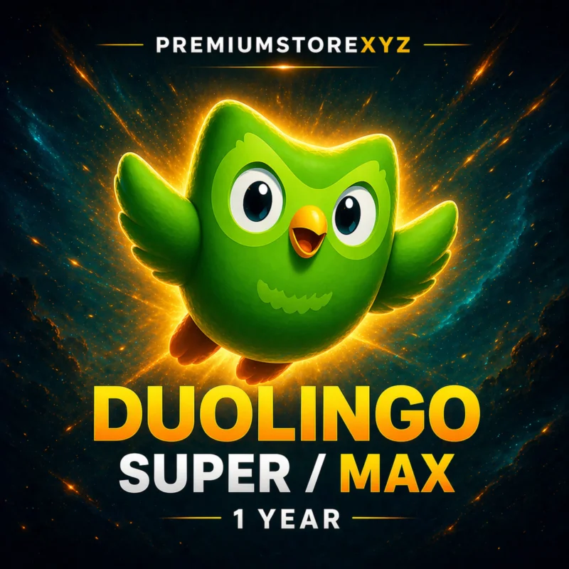 DUOLINGO SUPER / MAX 1 YEAR SUBSCRIPTION TO