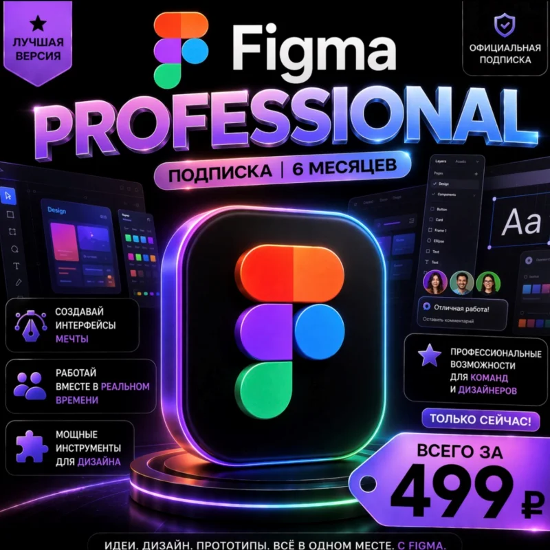 Figma Professional 6 Months Instant