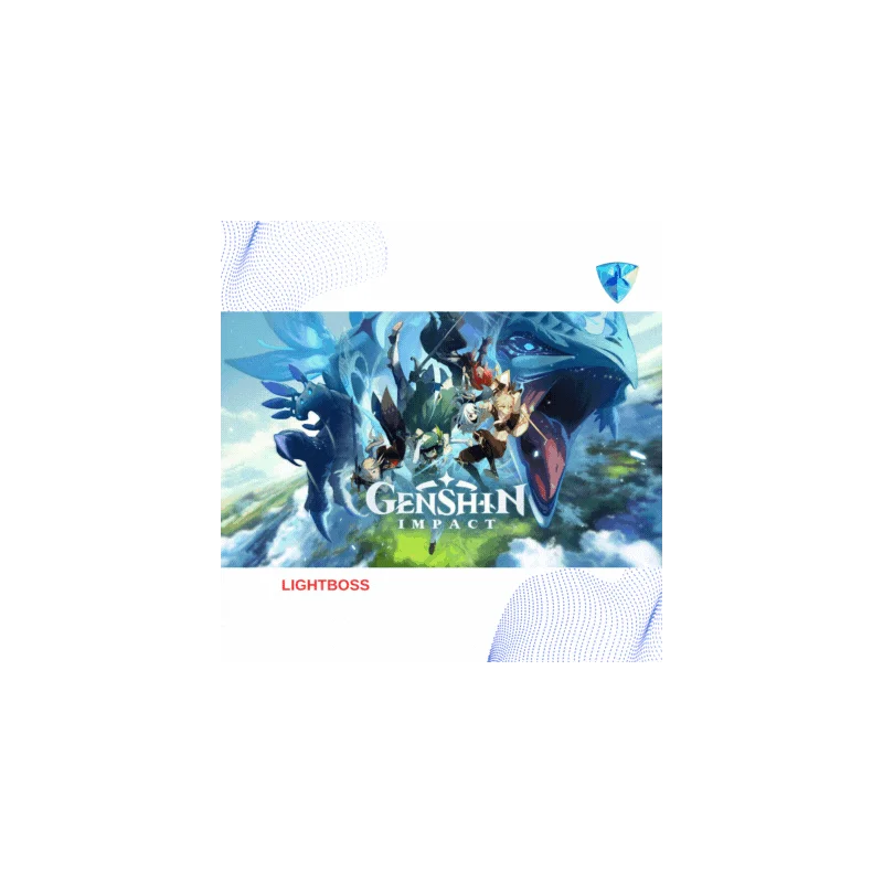 GENSHIN IMPACT CRYSTALS MOON by UID/NO