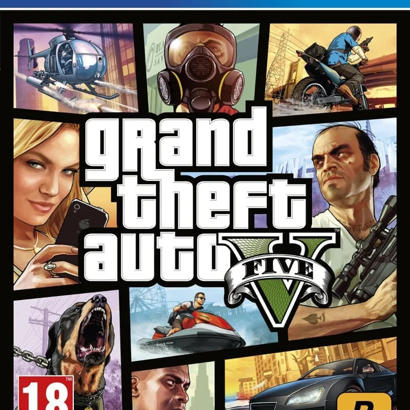 Grand Theft Auto V + 7 GAMES P3 - Online