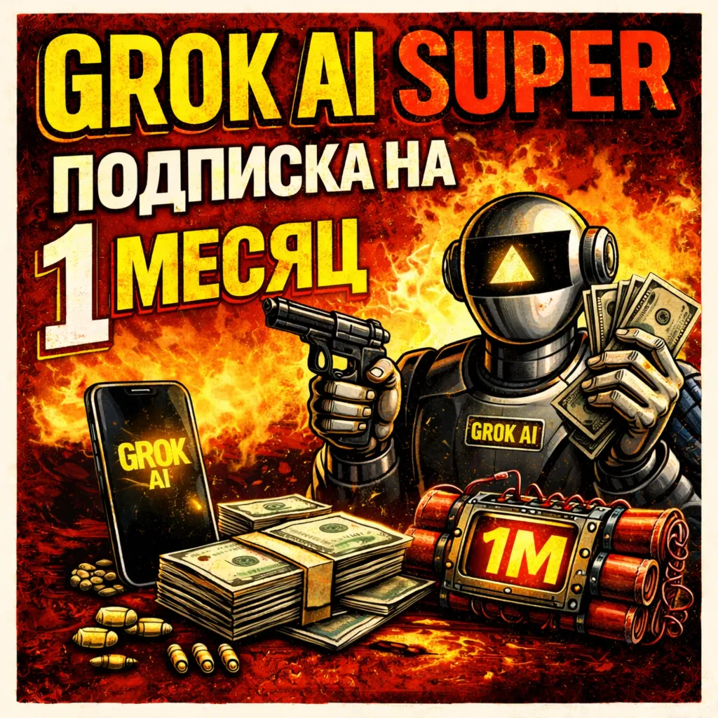 Grok xAI Super 1-12 Month Subscription