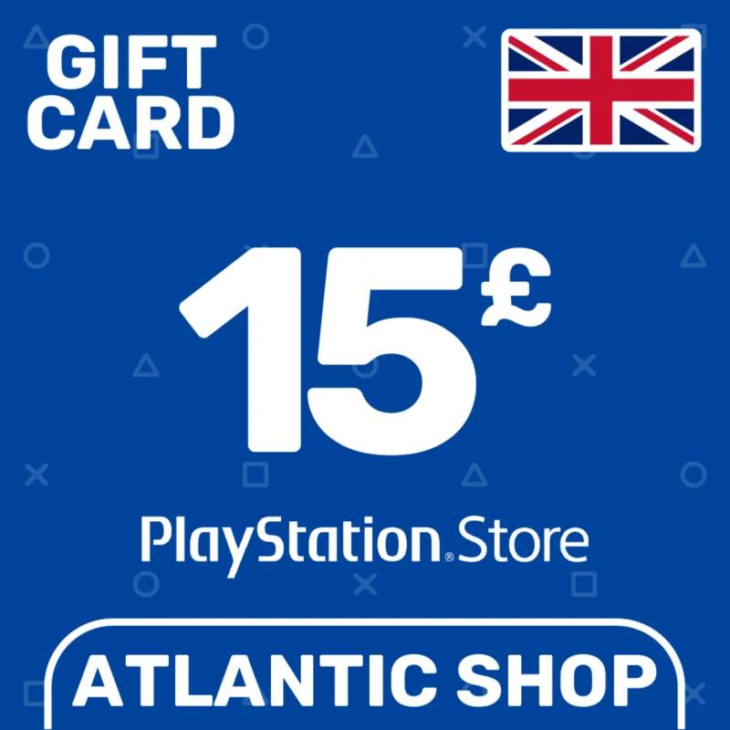 PSN Top Up Card UK 15 GBP UK