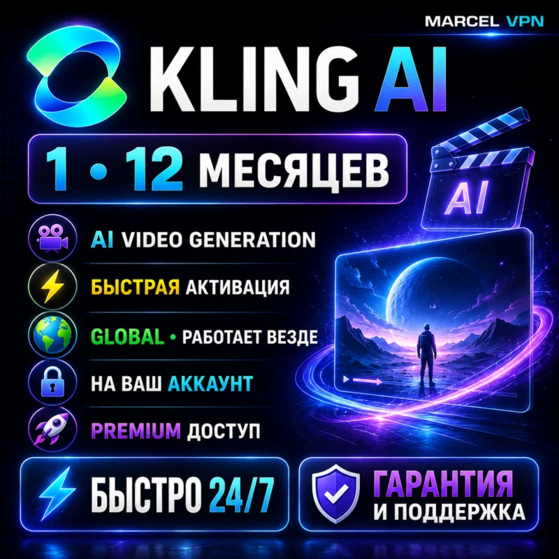 KLING AI RENEWAL/SUBSCRIPTION 1-12 MONTH