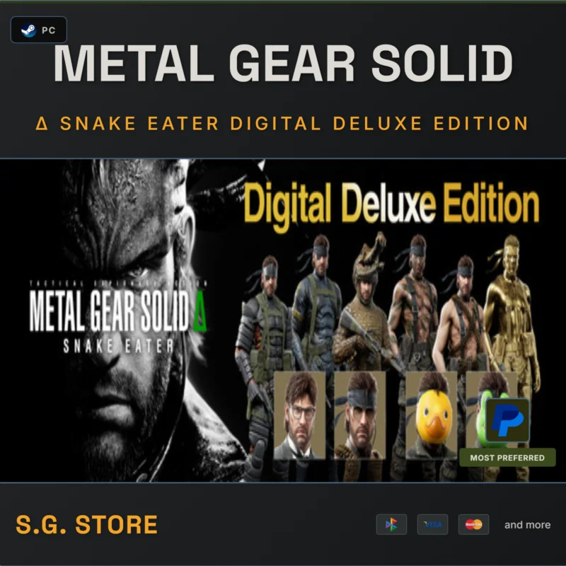METAL GEAR SOLID: SNAKE EATER Deluxe E