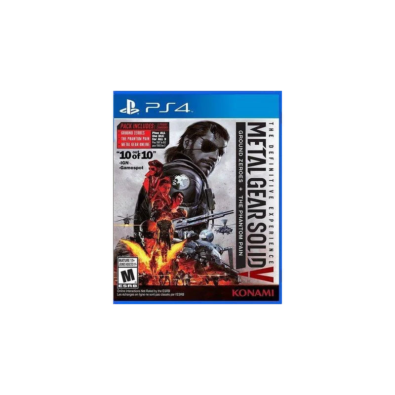 Metal Gear Solid V + 5 GAMES P3 - Online