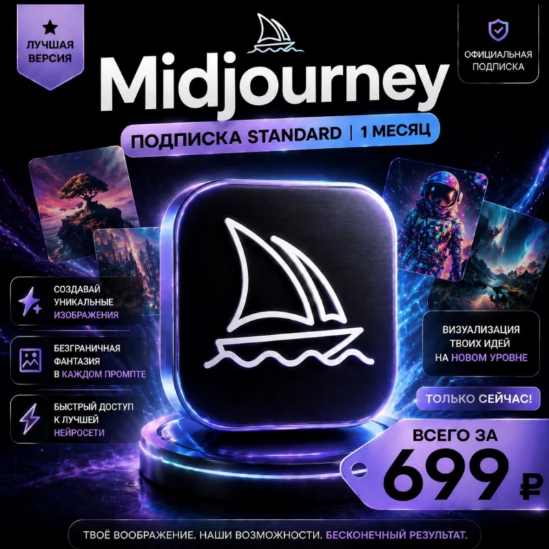 Midjourney 1 month Instant Subscription