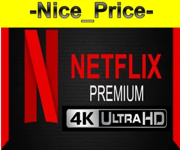 NETFLIX PREMIUM 4K ULTRA HD for 1-12 Months