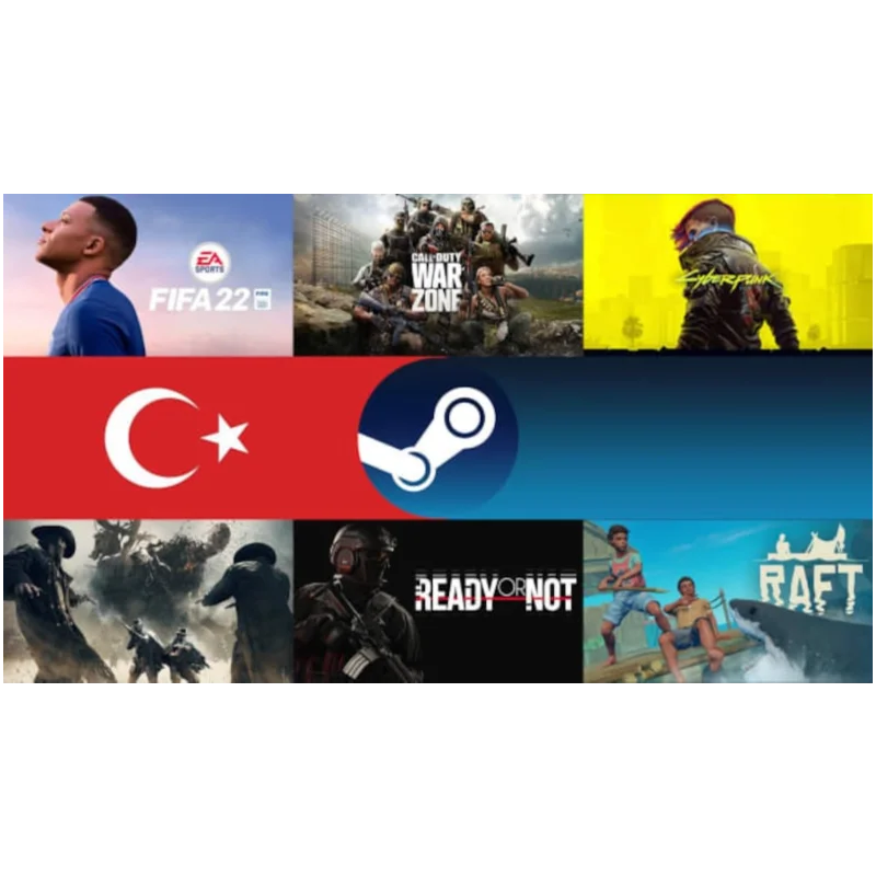 New Steam Turkey Account - Cheaper Games