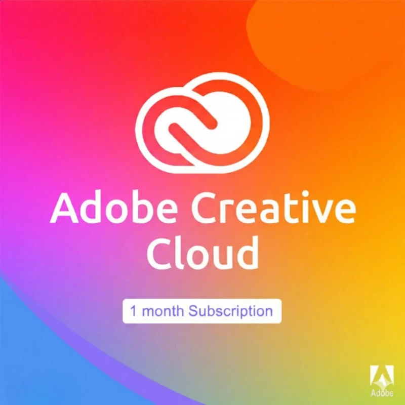 Adobe Creative Cloud Pro Plan 1 Months Your