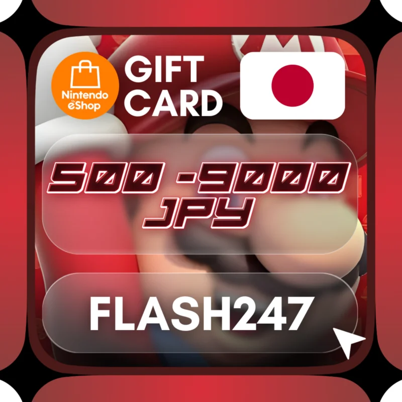 Nintendo eShop Gift Card JP 500-9000 JPY