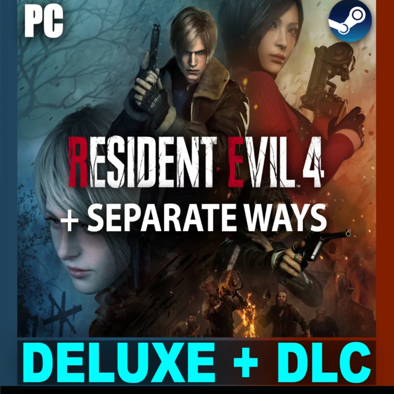 RESIDENT EVIL 4・REMAKE・DELUXE + DLC・STEAM