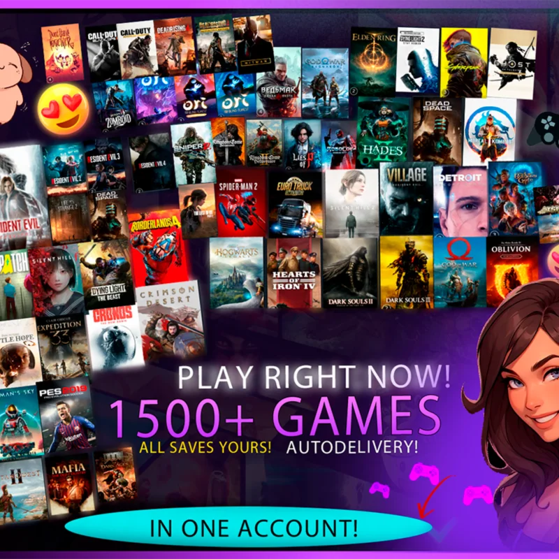 Resident Evil Requiem + 1500 GAMES + 11