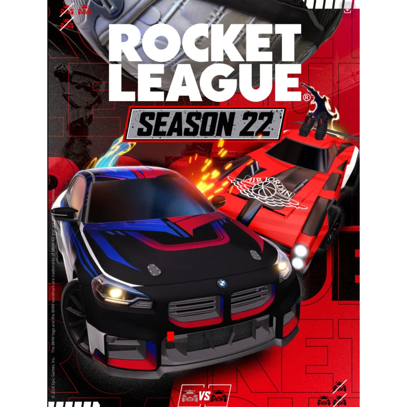 ROCKET LEAGUE 50 - 13000 CREDITS EPIC