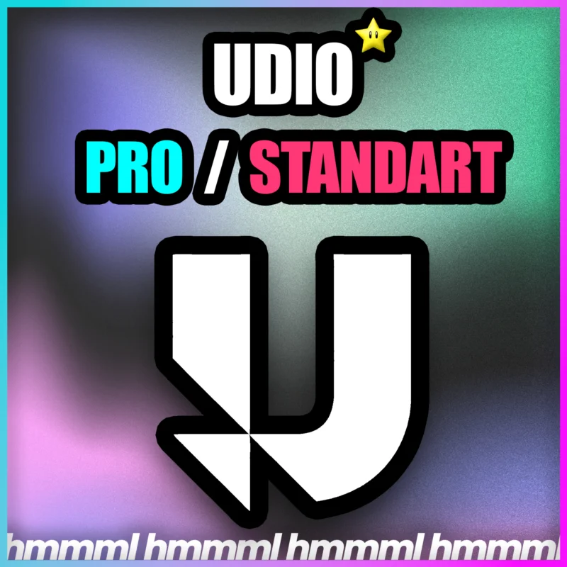 UDIOAI STANDART PRO PERSONAL ACCOUNT +FAST