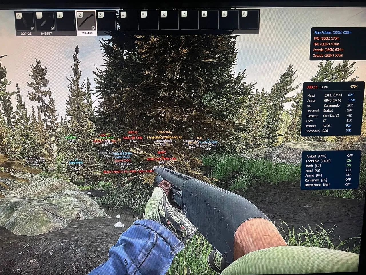 Spite DMA — приватный DMA чит для Escape from Tarkov